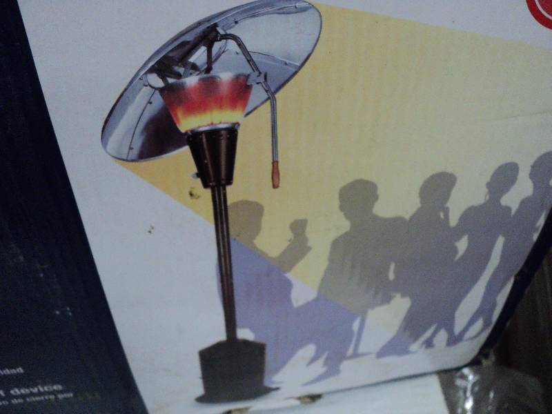 mirage heat focus patio heater...