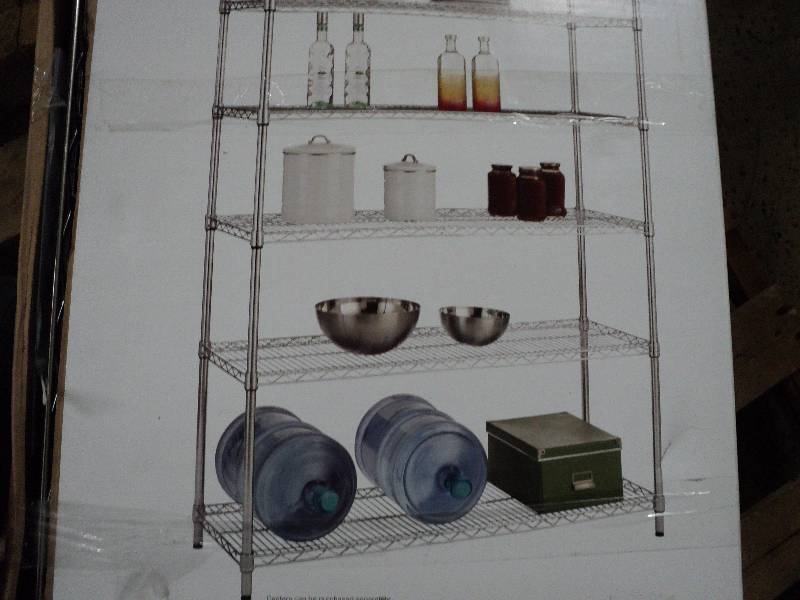 HDX heavy duty 6 shelf storage unit...