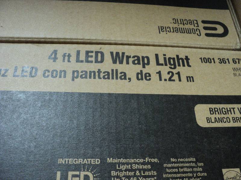 2 pack 4ft LED wrap lights...
