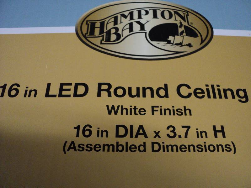 3 ceiling lights, 12x15x16in...