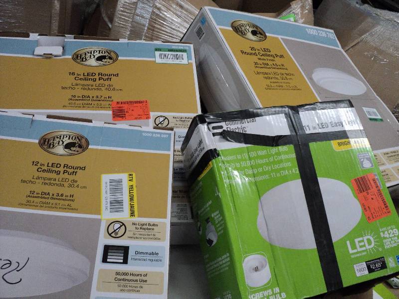 4 different sizes LED ceiling light...