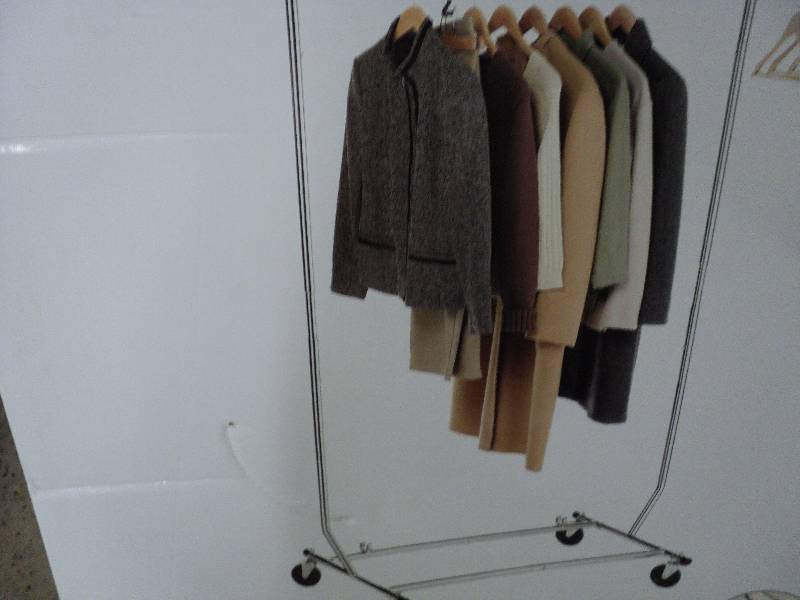 commercial garment rack...