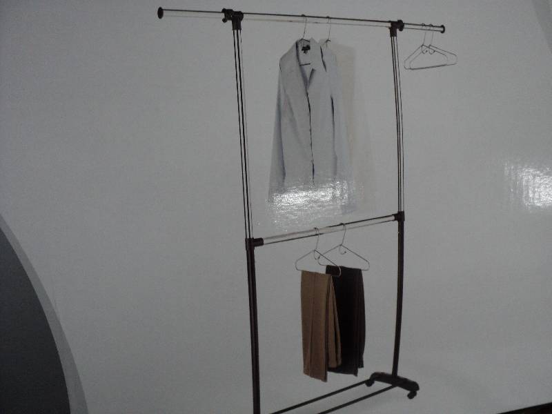 whitmor adjustable 2 rod garment ra...