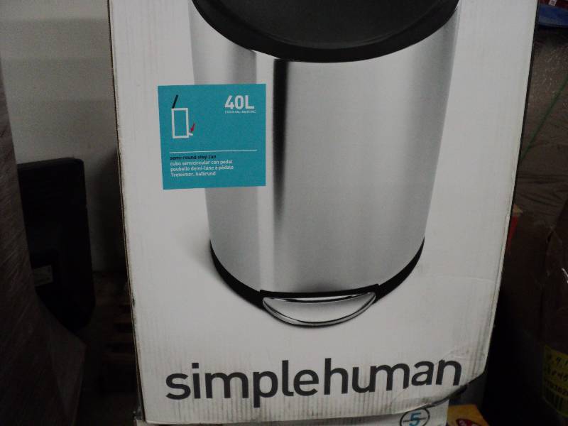 simple human waste container, self ...