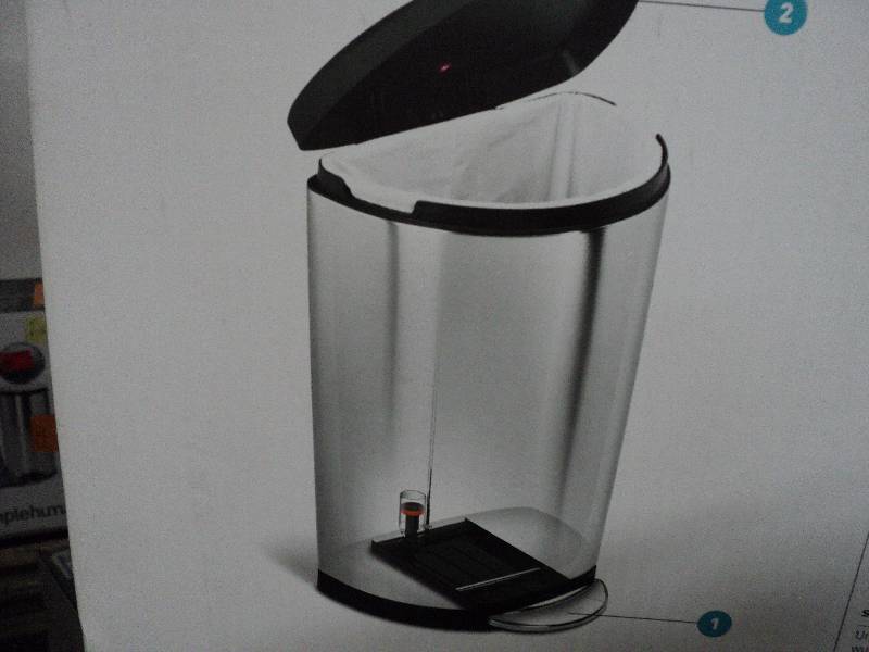 simple human waste container, self ...