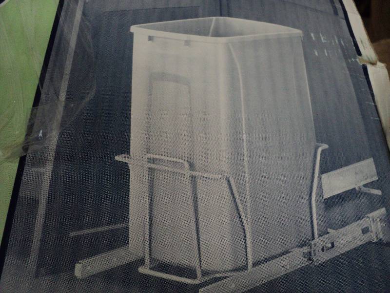 real solutions, slide out waste cen...