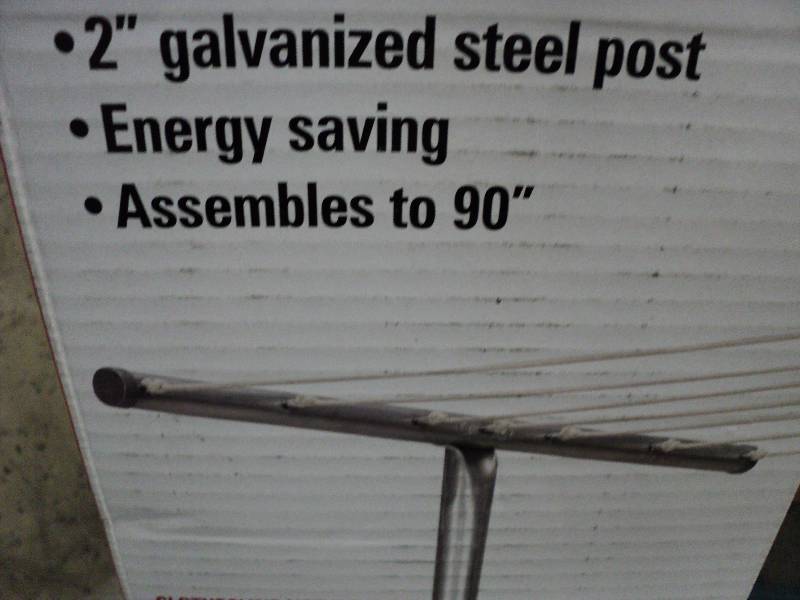 32 in wide galvanized steel post, c...