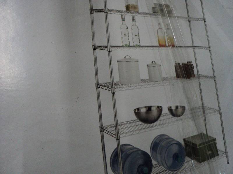 HDX heavy duty 6 shelf storage unit...