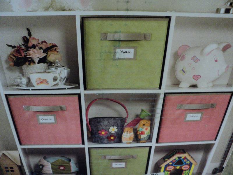 closetmaid 9 cube organizer,  white...