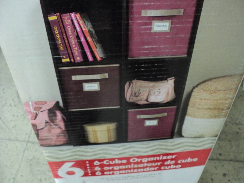 closetmaid 6 cube express organizer...