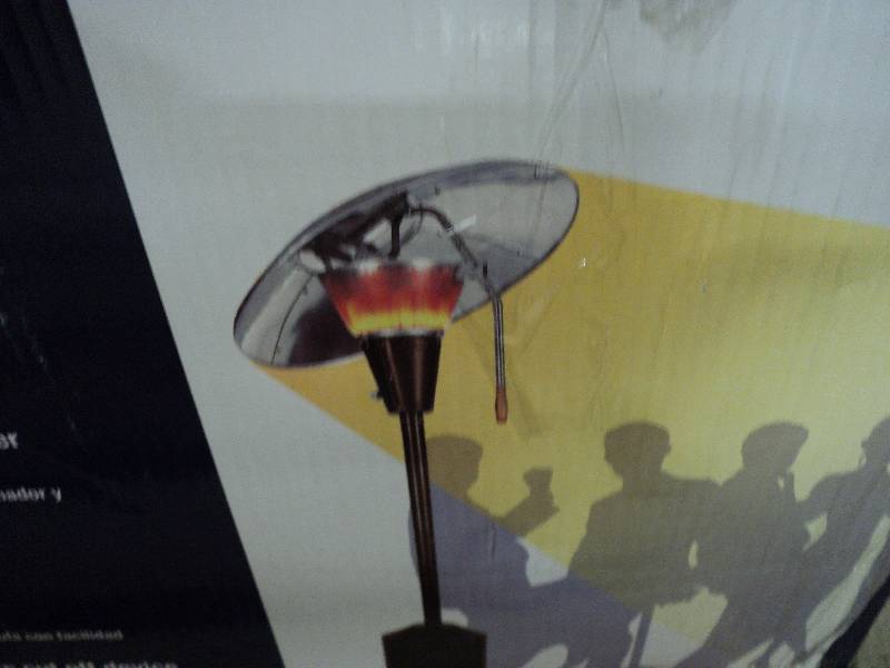 mirage heat focus patio heater...