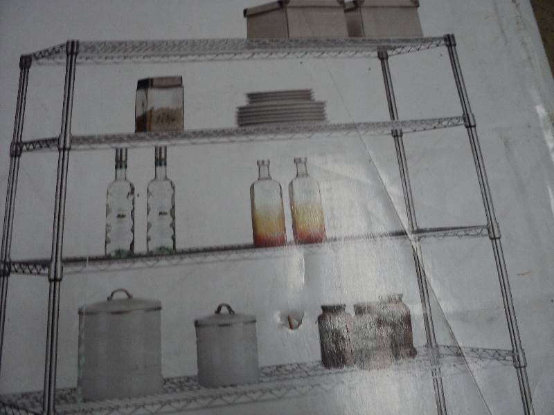 HDX heavy duty 6 shelf storage unit...