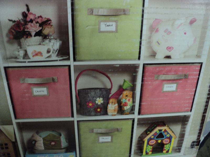 closetmaid 9 cube organizer white...