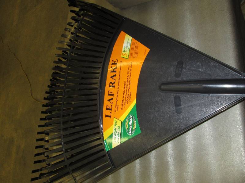 Lot of 3 Large Leaf Rake Heads...