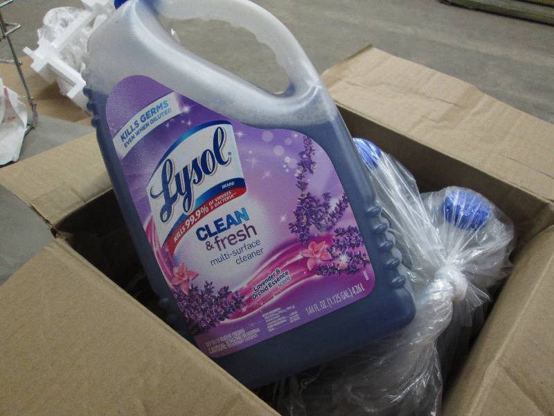 Lot of 3 Lysol 144 fl oz Clean & Fr...