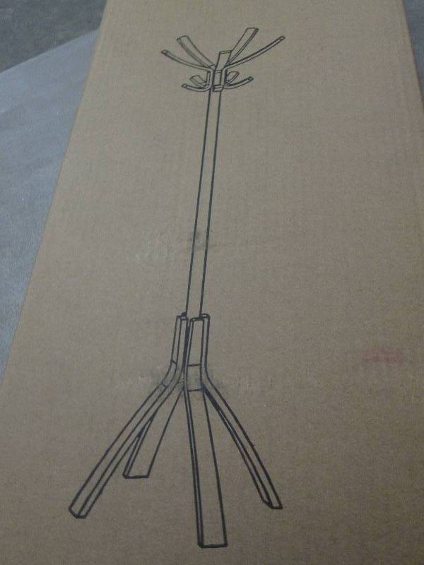 White Hall Tree open box, assembly ...