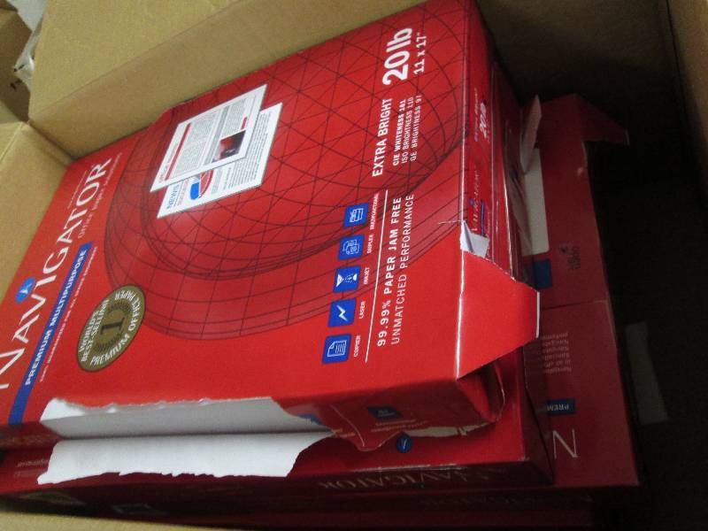 5 Reams Navigator 20 lb Premium 11...