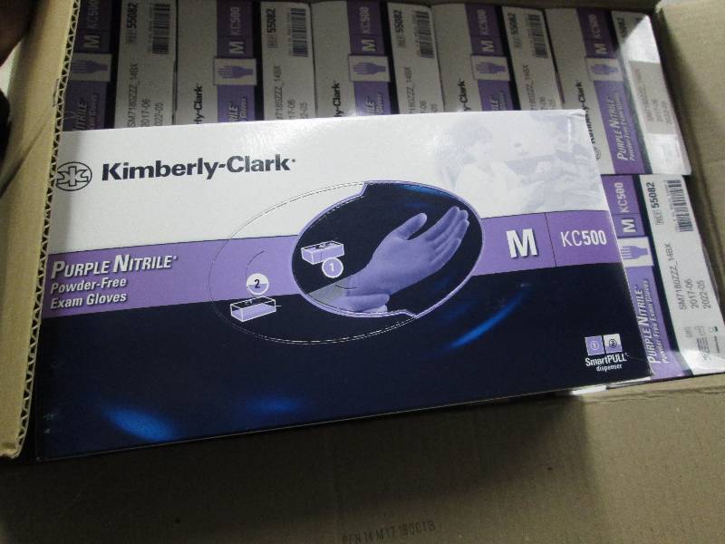 9 Boxes Kimberly-Clark 55082 Nitri...