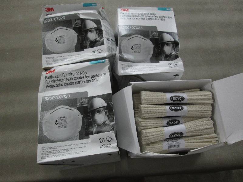 3 Boxes 3M 8200 Particulate Respira...