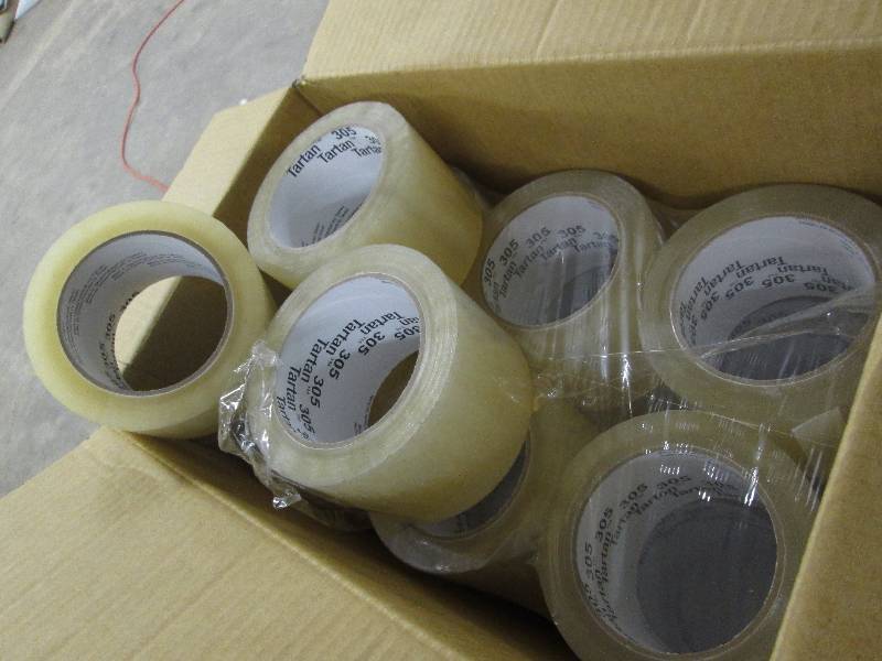 Lot of 21 Rolls 3M Tartan 305 Box s...