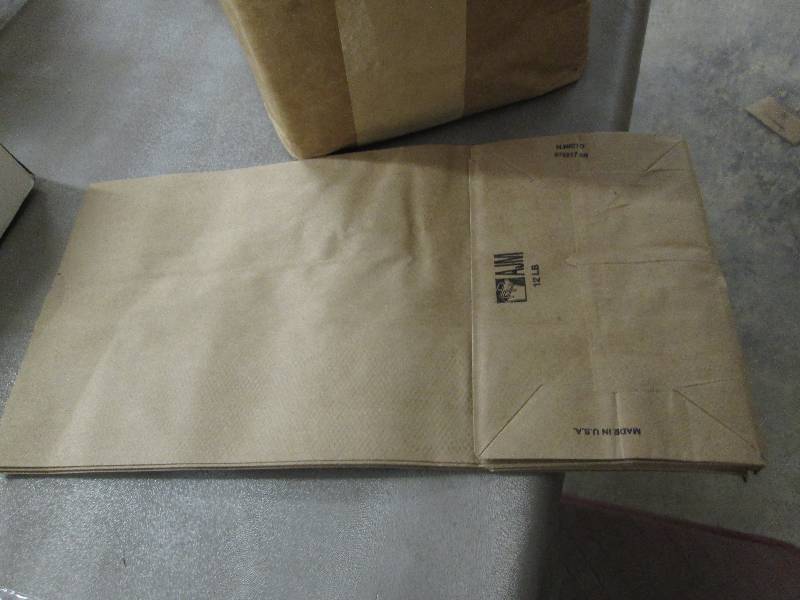 Pkg of Natural Kraft Grocery Bag 14...