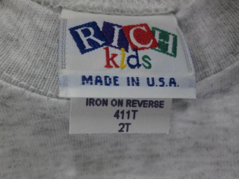 Lot of 24  Rich Kids 2T Grey Tshirt...