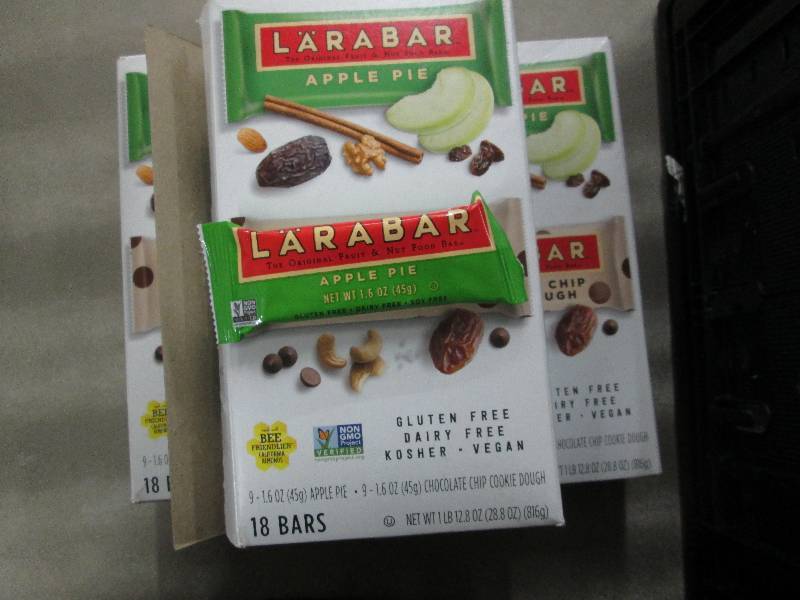 Lot of 3 Pks of 18 Larabar Apple Pi...
