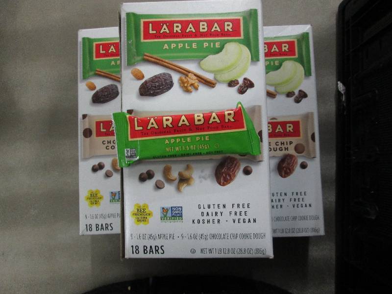 Lot of 3 Pks of 18 Larabar Apple Pi...