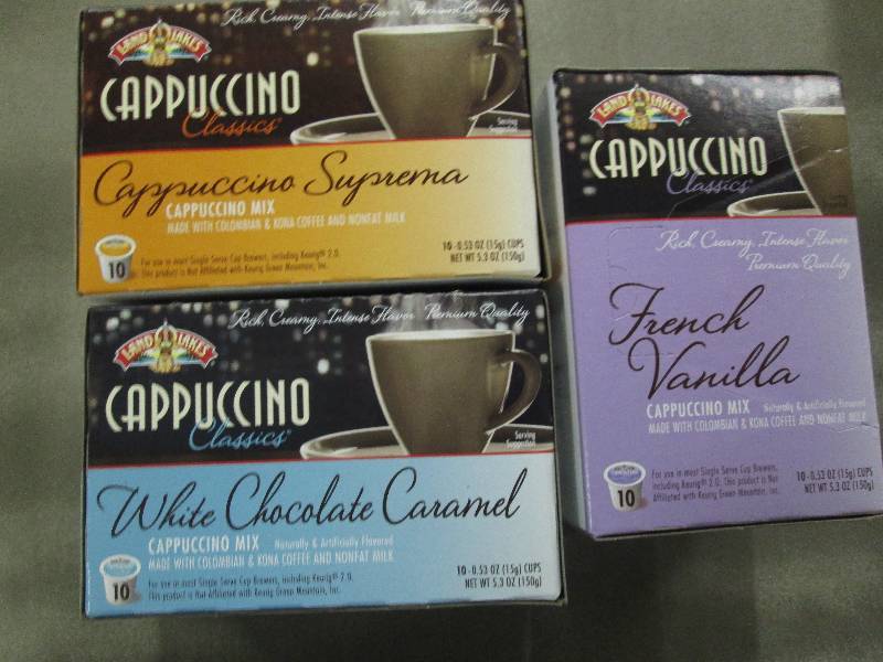 3 Boxes of 10  Land o Lakes Capucci...