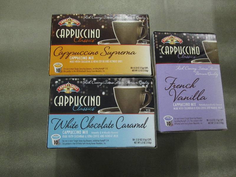 3 Boxes of 10  Land o Lakes Capucci...