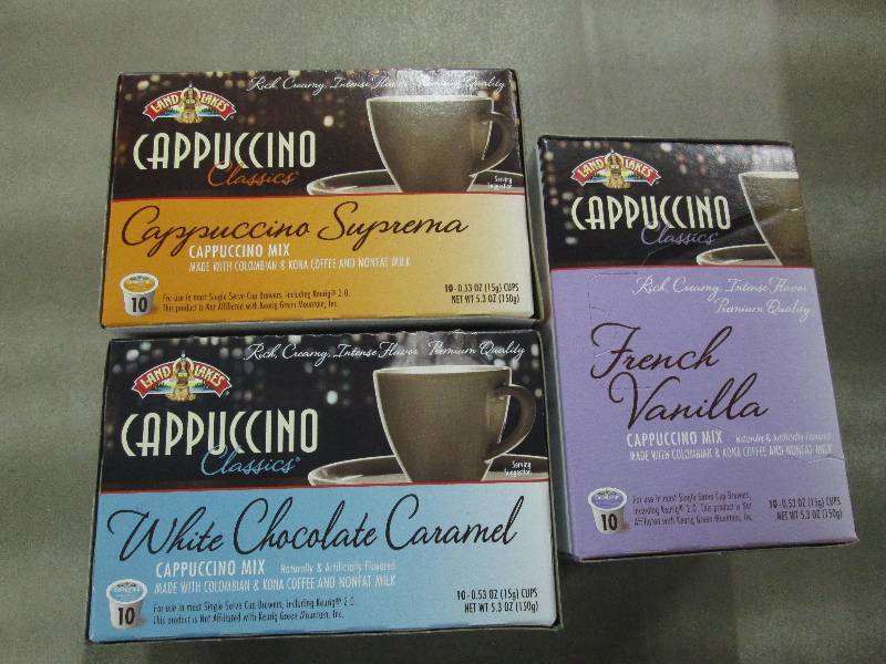 3 Boxes of 10  Land o Lakes Capucci...