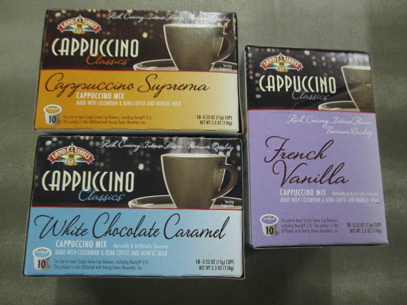 3 Boxes of 10  Land o Lakes Capucci...