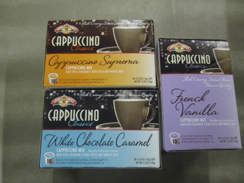 3 Boxes of 10  Land o Lakes Capucci...