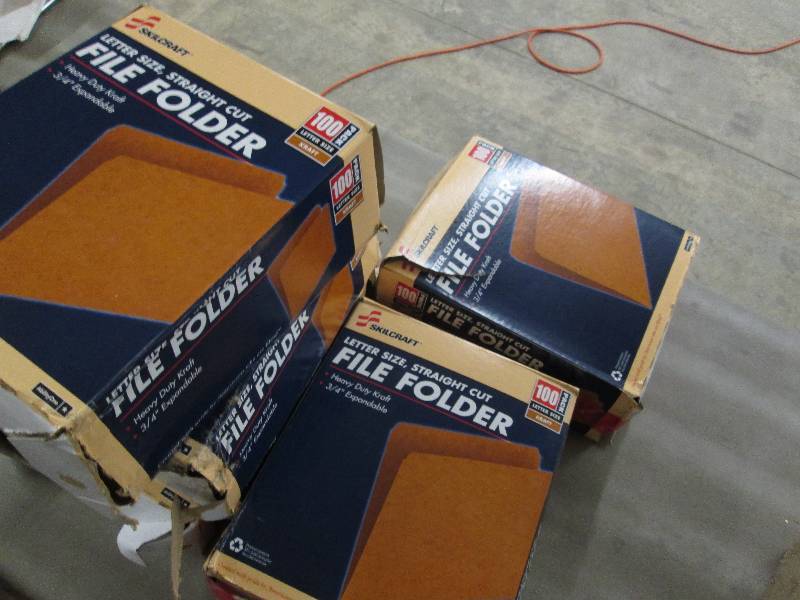 Lot of 5 open boxes of 100 Skilcraf...