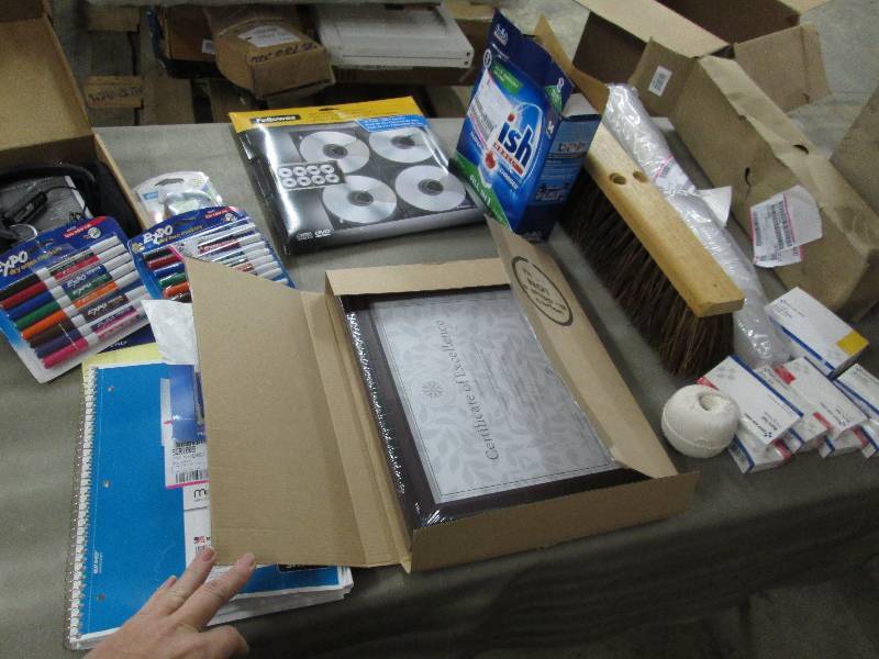 Certificate Frame, Dishwasher Table...
