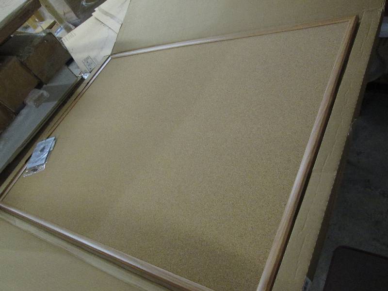Quartet Acco Corkboard Oak Finish 4...