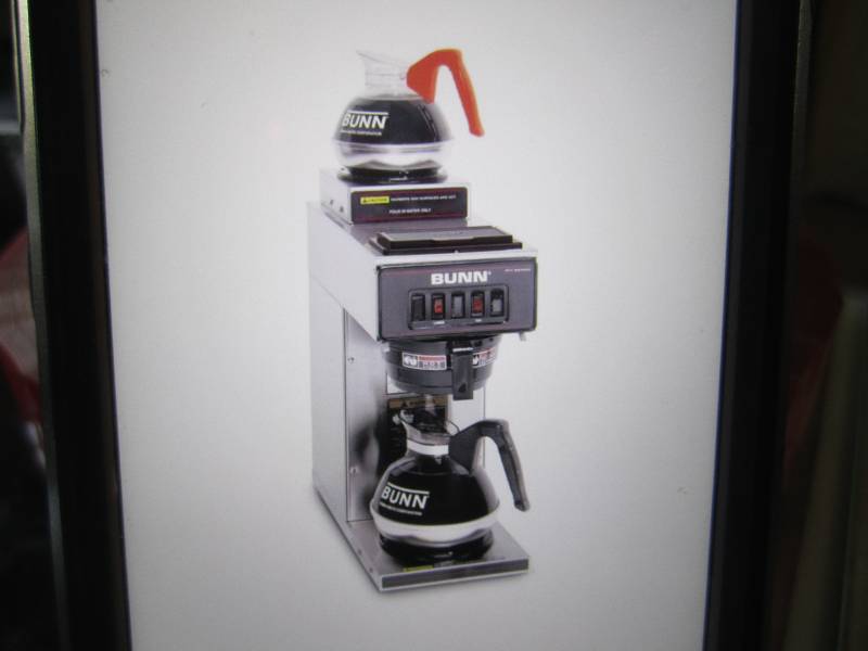 Bunn VP17-2 BLK Coffee Brewer with ...