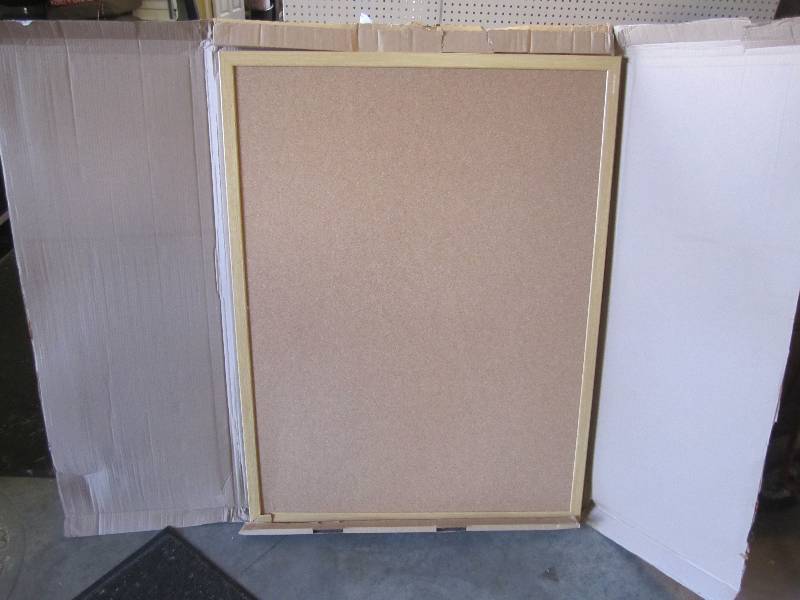 Lot of 2 - 3ft x 4ft Cork Boards wi...