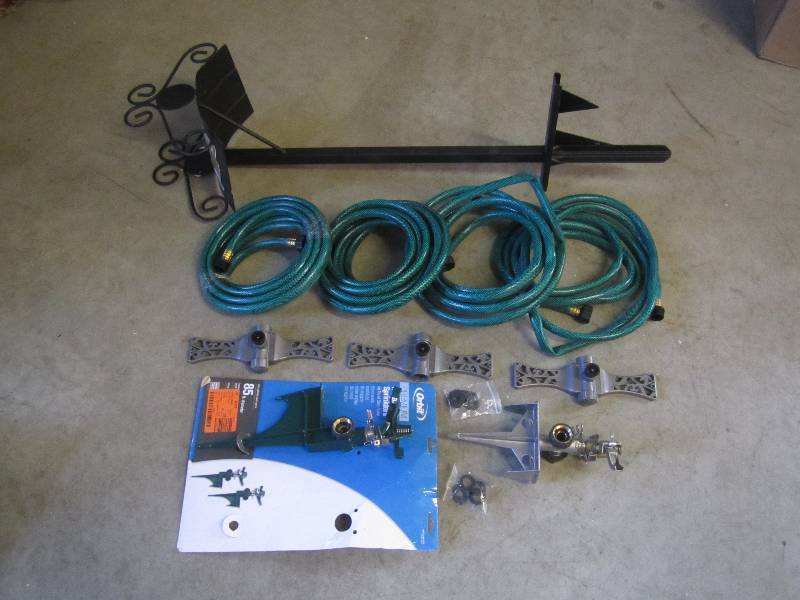 Lot of LawnGarden Sprinklers Hoses...
