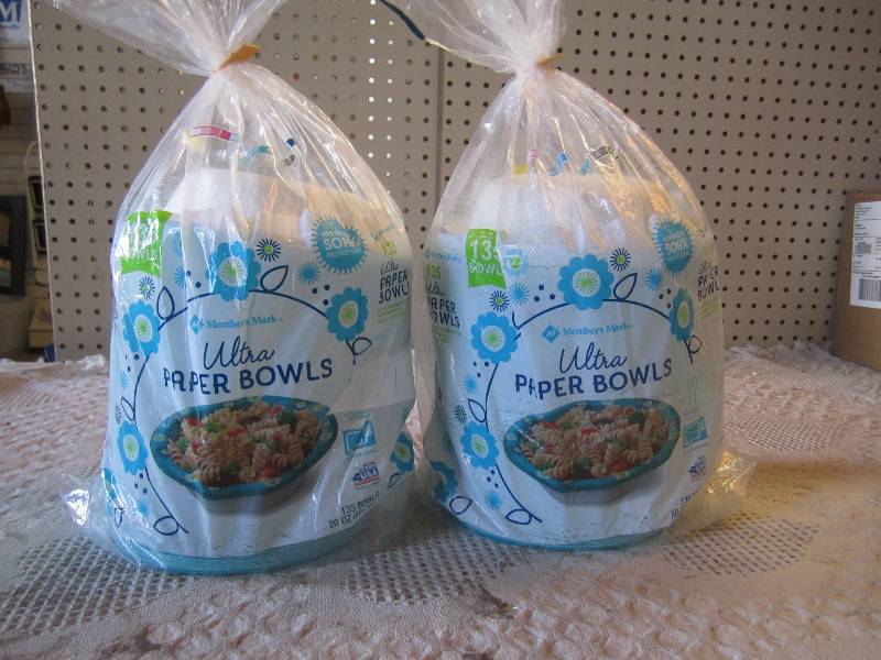 2 Packs of 135 - 20oz Paper Bowls R...