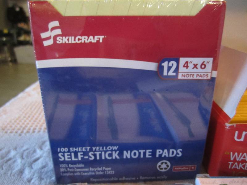 Lot of Misc Office Items - Self sti...