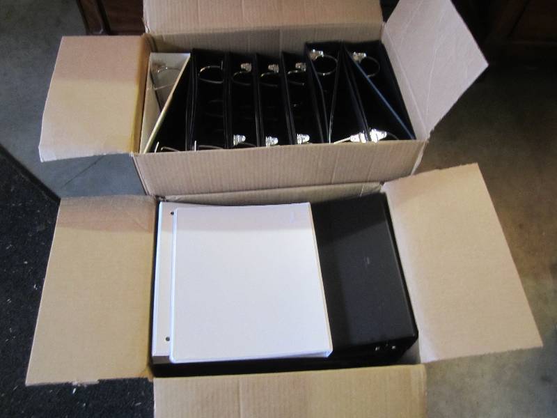 Lot of 21 - 3-Ring Binders Various ...