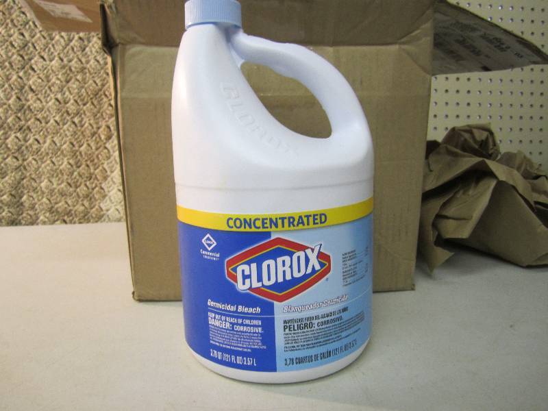 Lot of 4 Clorox Germicidal Bleach 3...
