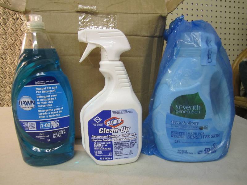 Mix Lot of Dawn Dish Soap, Clorox C...