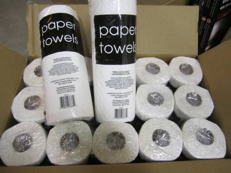 Case of 30 Rolls Paper Towels ...