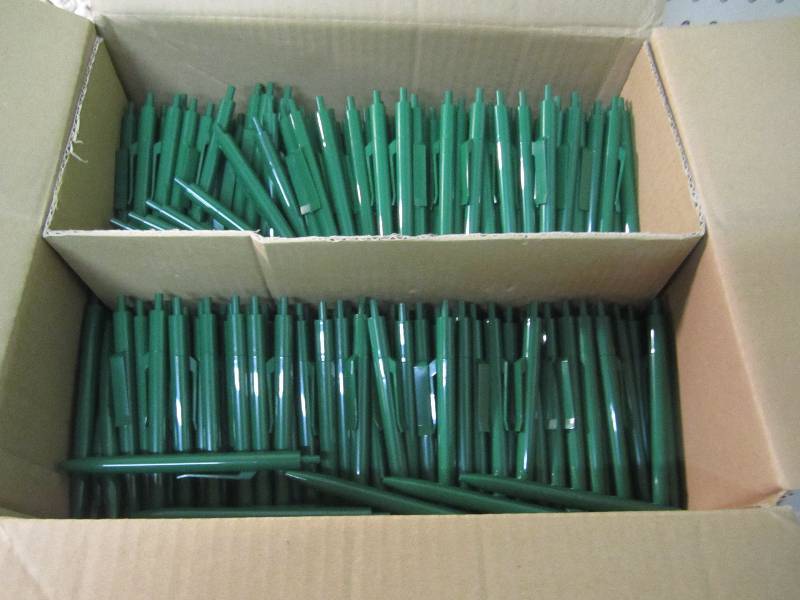 Case of 500 Ink Pens Black Ink...