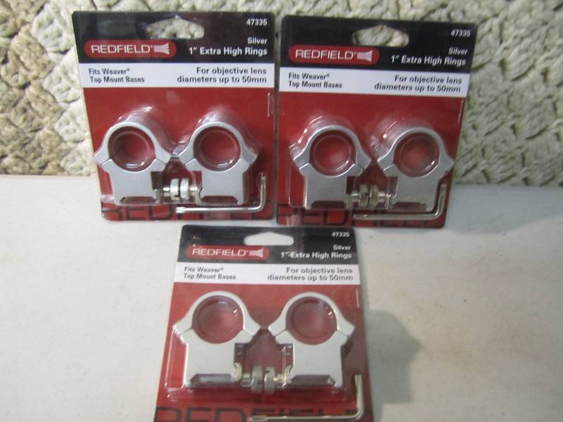 Lot of 3 Redfield 1 Extra High Sco...