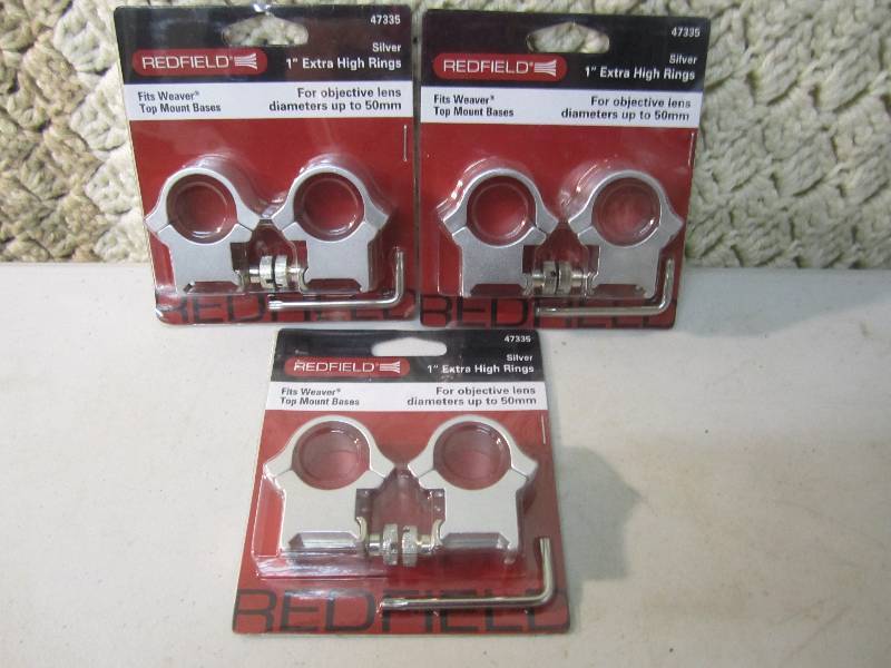 Lot of 3 Redfield 1 Extra High Sco...