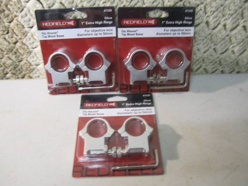 Lot of 3 Redfield 1 Extra High Sco...