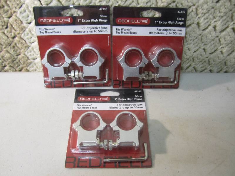 Lot of 3 Redfield 1 Extra High Sco...